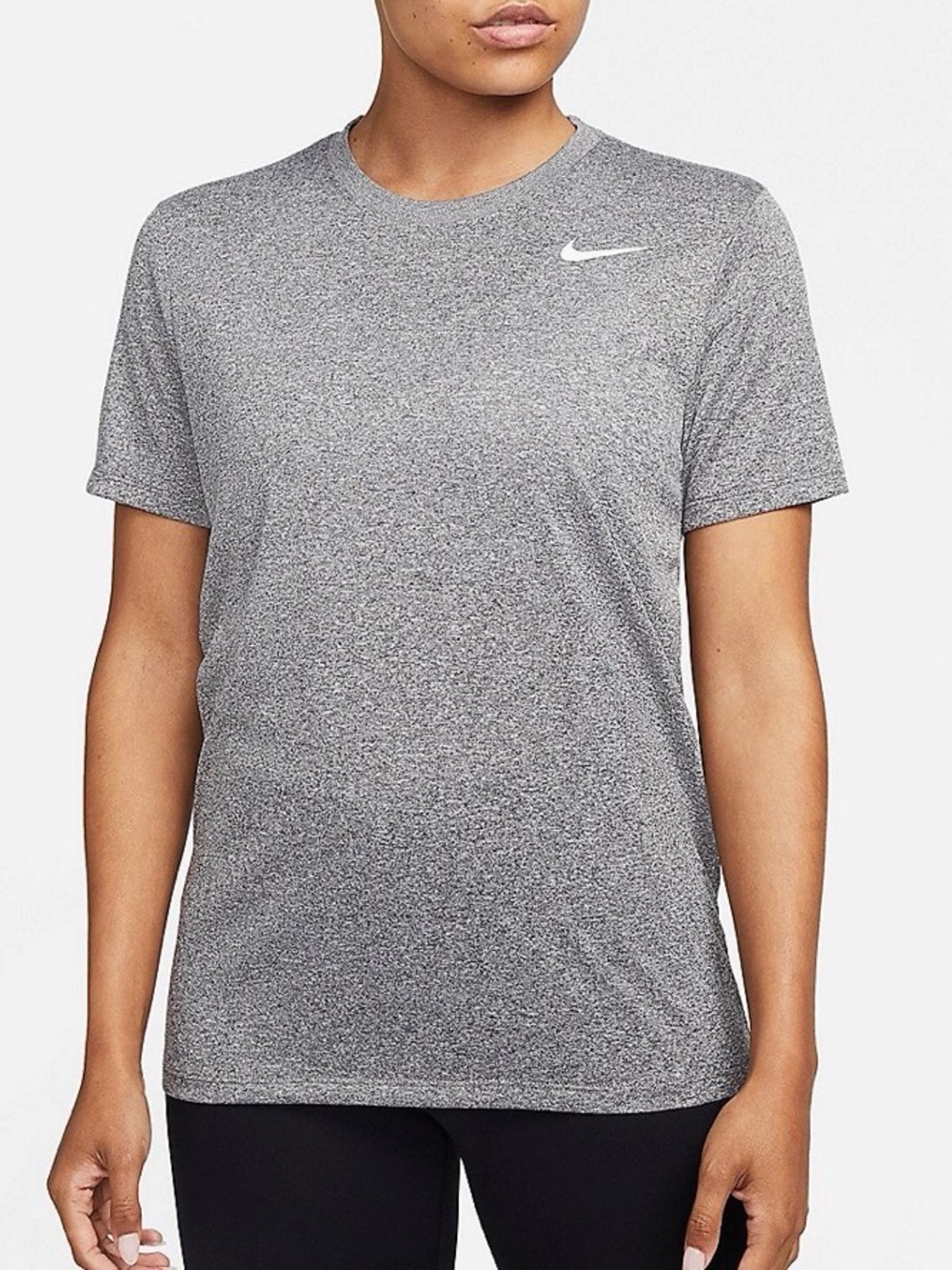 Nike Women’s Heather Gray Short Sleeve Tee